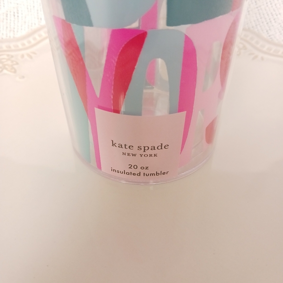 Kate Spade New York Layered Logo 20 oz Insulated Tumbler - Picture 5 of 10